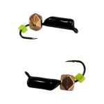 Мормышка Вольфрамовая "Латышка" Гвоздик - Мини с кубиком медь - 0,3 г - МК1098