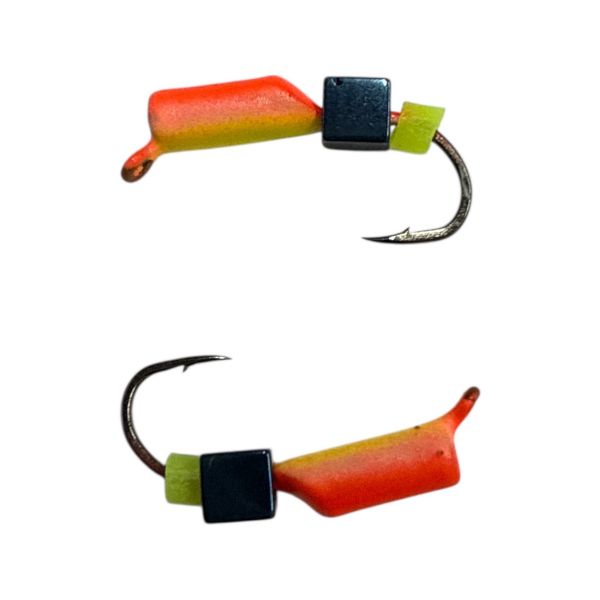 Мормишка Вольфрамова "Латишка" Гвоздик - Міні із кубиком синій - 0,3 г - МК1091