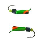 Мормышка Вольфрамовая "Латышка" Гвоздик - С кубиком голубой - 0,5 г - МК1136