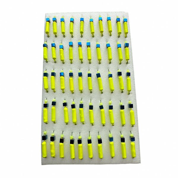 Мормишка Вольфрамова "Латишка" Гвоздик - З кубиком блакитний - 0,5 г - МК1147