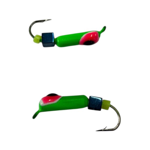 Мормишка Вольфрамова "Латишка" Гвоздик - З кубиком блакитний - 0,5 г - МК1148