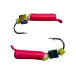 Мормышка Вольфрамовая "Латышка" Гвоздик - С кубиком хамелеон - 0,5 г - МК1012