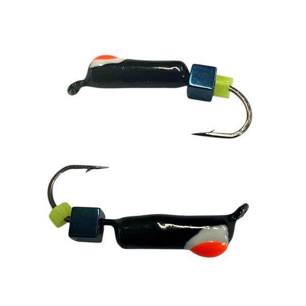 Мормишка Вольфрамова "Латишка" Гвоздик - З кубиком хамелеон - 0,5 г - МК1014