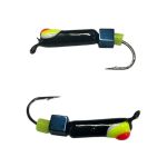 Мормышка Вольфрамовая "Латышка" Гвоздик - С кубиком хамелеон - 0,5 г - МК1024