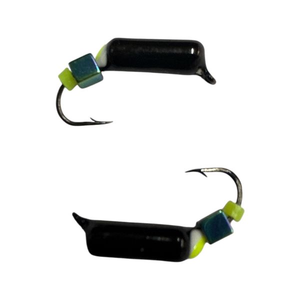 Мормишка Вольфрамова "Латишка" Гвоздик - З кубиком хамелеон - 1 г - МК1090