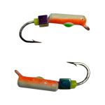 Мормышка Вольфрамовая "Латышка" Гвоздик - С кубиком хамелеон - 0,5 г - МК1124