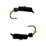 Мормышка Вольфрамовая "Латышка" Гвоздик - С кубиком хамелеон - 0,7 г - МК1126