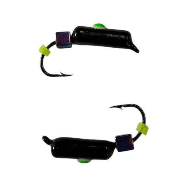 Мормишка Вольфрамова "Латишка" Гвоздик - З кубиком хамелеон - 0,7 г - МК1126