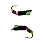 Мормышка Вольфрамовая "Латышка" Гвоздик - С кубиком хамелеон - 0,9 г - МК1135