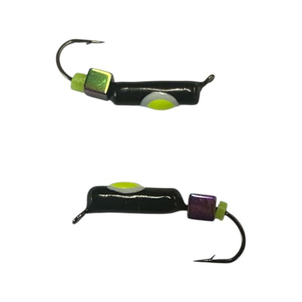 Мормишка Вольфрамова "Латишка" Гвоздик - З кубиком хамелеон - 0,5 г - МК1143