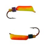 Мормышка Вольфрамовая "Латышка" Гвоздик - С кубиком хамелеон - 0,5 г - МК1146