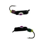 Мормышка Вольфрамовая "Латышка" Гвоздик - С кубиком хамелеон - 0,7 г - МК1154