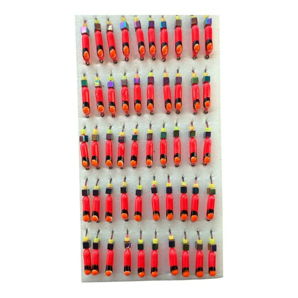 Мормишка Вольфрамова "Латишка" Гвоздик - З кубиком хамелеон - 0,5 г - МК1162