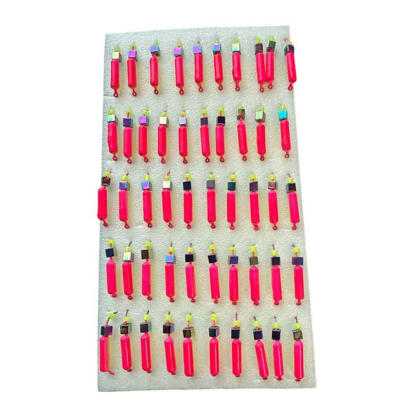 Мормишка Вольфрамова "Латишка" Гвоздик - З кубиком хамелеон - МК1187