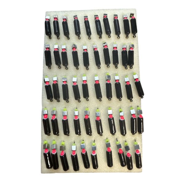 Мормышка Вольфрамовая "Латышка" Гвоздик - С кубиком серебро - 1 г - МК1062