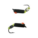 Мормышка Вольфрамовая "Латышка" Гвоздик - С кубиком серебро - 0,9 г - МК1140