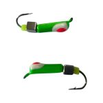 Мормышка Вольфрамовая "Латышка" Гвоздик - С кубиком серебро - 0,5 г - МК1161