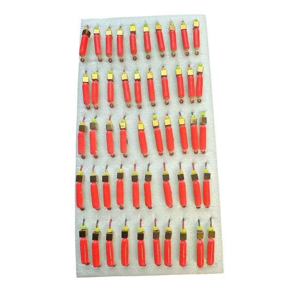 Мормишка Вольфрамова "Латишка" Гвоздик - З кубиком золото - 0,5 г - МК1060