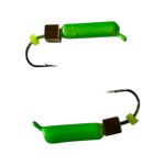 Мормышка Вольфрамовая "Латышка" Гвоздик - С кубиком золото - 0,5 г - МК1128