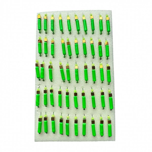 Мормишка Вольфрамова "Латишка" Гвоздик - З кубиком золото - 0,5 г - МК1128