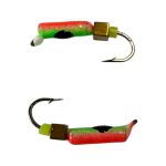 Мормышка Вольфрамовая "Латышка" Гвоздик - С кубиком золото - 0,5 г - МК1134