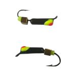 Мормышка Вольфрамовая "Латышка" Гвоздик - С кубиком золото - 0,5 г - МК1137