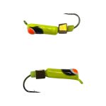 Мормышка Вольфрамовая "Латышка" Гвоздик - С кубиком золото - 0,5 г - МК1145