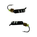 Мормышка Вольфрамовая "Латышка" Гвоздик - С кубиком золото - 0,7 г - МК1152