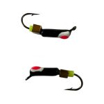 Мормышка Вольфрамовая "Латышка" Гвоздик - С кубиком золото - 0,5 г - МК1168