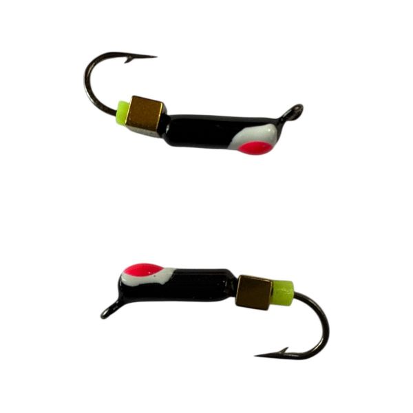 Мормишка Вольфрамова "Латишка" Гвоздик - З кубиком золото - 0,5 г - МК1168