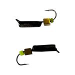 Мормышка Вольфрамовая "Латышка" Гвоздик - С кубиком золото - МК1194