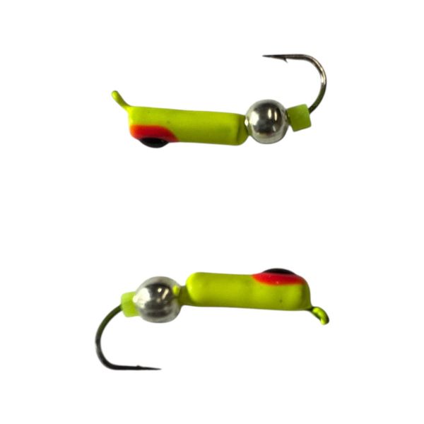 Мормишка Вольфрамова "Латишка" Гвоздик - З кулькою срібло - 0,5 г - МК1130