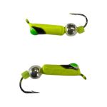 Мормышка Вольфрамовая "Латышка" Гвоздик - С шариком серебро - 0,5 г - МК1133