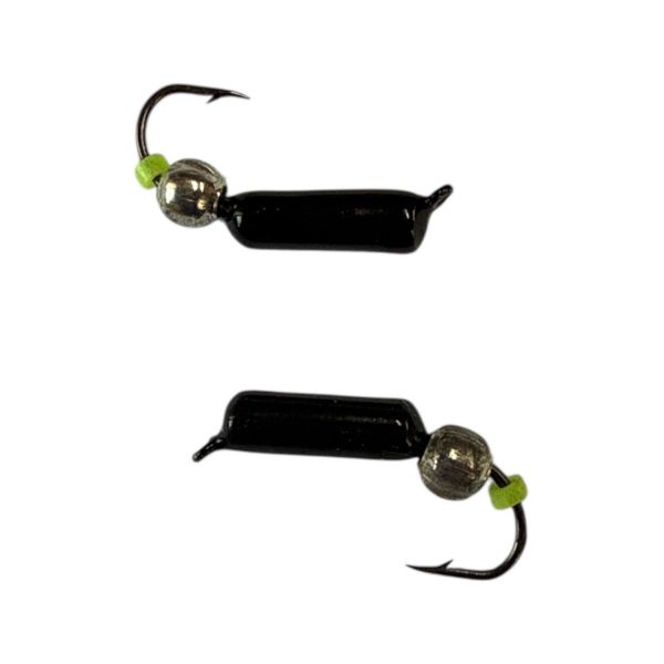 Мормышка Вольфрамовая "Латышка" Гвоздик - С шариком серебро - 0,7 г - МК1172