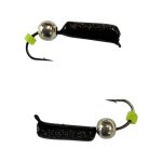 Мормышка Вольфрамовая "Латышка" Гвоздик - С шариком серебро - 0,5 г - МК1174