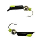 Мормышка Вольфрамовая "Латышка" Гвоздик - С шариком серебро - МК1176