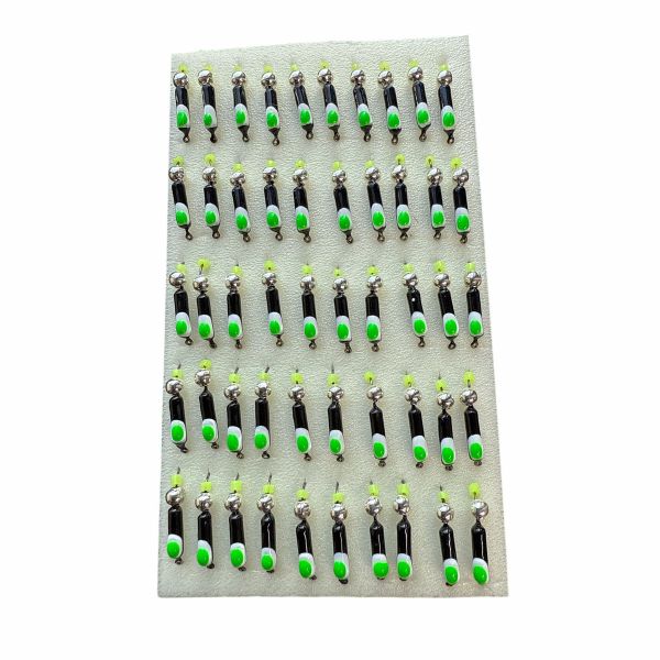 Мормышка Вольфрамовая "Латышка" Гвоздик - С шариком серебро - МК1178