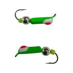 Мормышка Вольфрамовая "Латышка" Гвоздик - С шариком серебро - МК1180