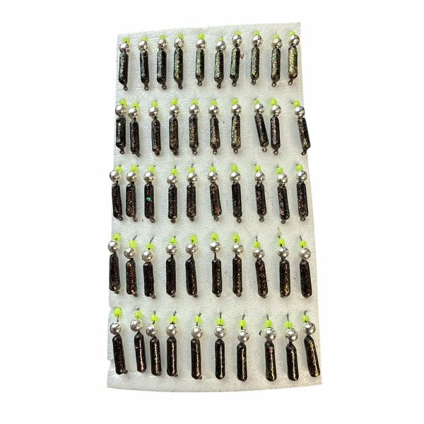 Мормишка Вольфрамова "Латишка" Гвоздик - З кулькою срібло - МК1202