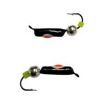 Мормышка Вольфрамовая "Латышка" Гвоздик - С шариком серебро - МК1203