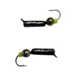 Мормышка Вольфрамовая "Латышка" Гвоздик - С шариком серебро - МК1204