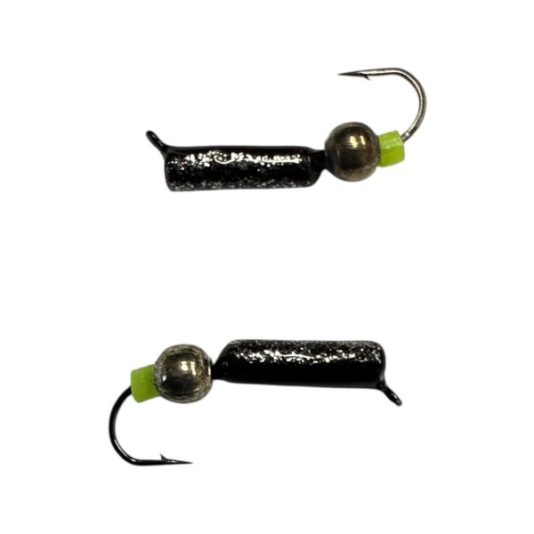 Мормышка Вольфрамовая "Латышка" Гвоздик - С шариком серебро - МК1204