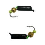 Мормышка Вольфрамовая "Латышка" Гвоздик - С шариком золото - 0,9 г - МК1056