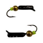 Мормышка Вольфрамовая "Латышка" Гвоздик - С шариком золото - 0,5 г - МК1121