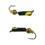 Мормышка Вольфрамовая "Латышка" Гвоздик - С шариком золото - 0,5 г - МК1138