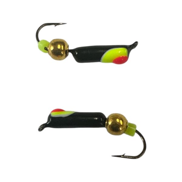 Мормишка Вольфрамова "Латишка" Гвоздик - З кулькою золото - 0,5 г - МК1138