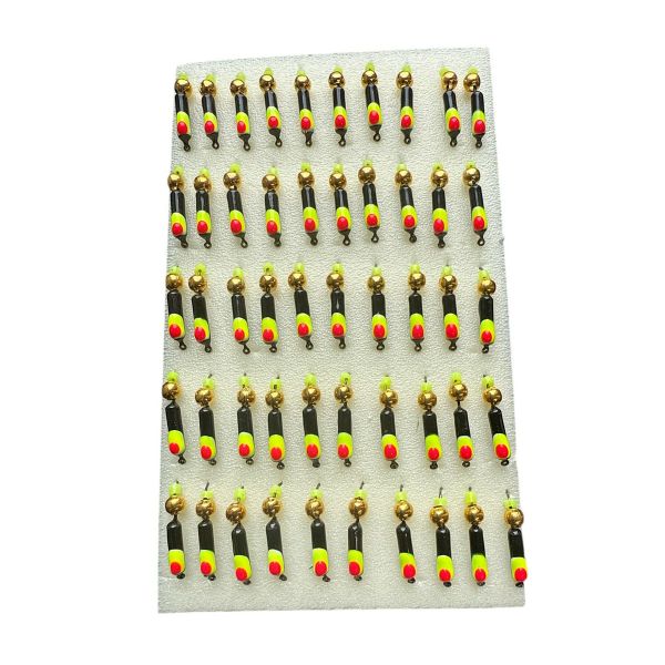 Мормишка Вольфрамова "Латишка" Гвоздик - З кулькою золото - 0,5 г - МК1138