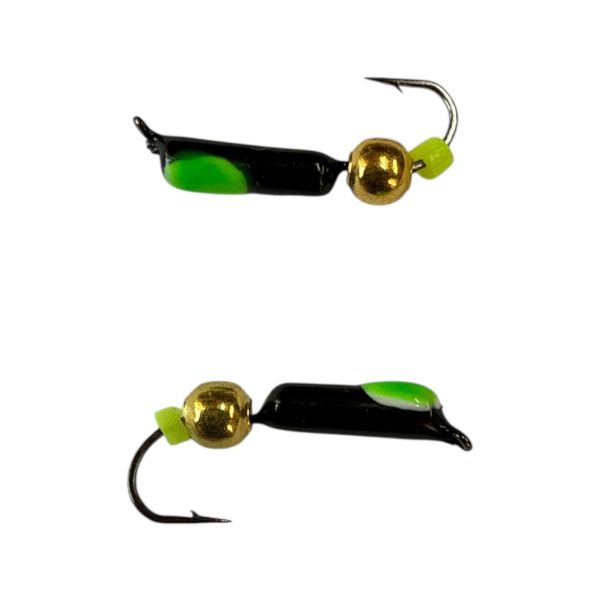 Мормишка Вольфрамова "Латишка" Гвоздик - З кулькою золото - 0,5 г - МК1171