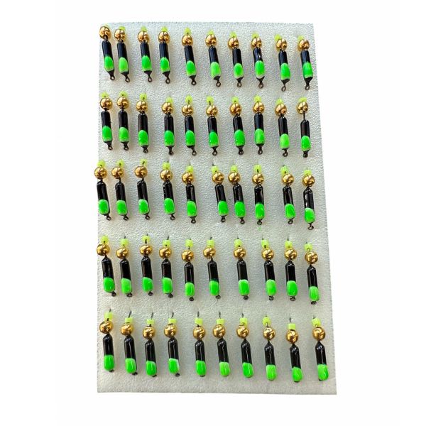 Мормишка Вольфрамова "Латишка" Гвоздик - З кулькою золото - 0,5 г - МК1171