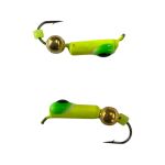 Мормышка Вольфрамовая "Латышка" Гвоздик - С шариком золото - 0,5 г - МК1173